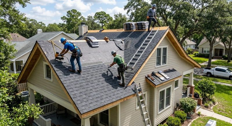 Asphalt Roof Installation Process