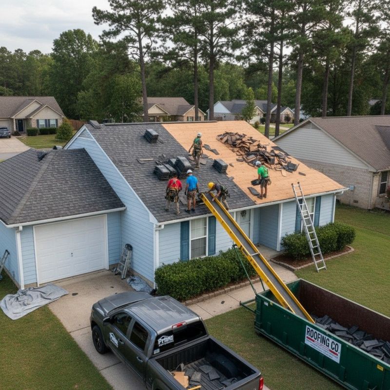 Asphalt Shingle Roof Replacement