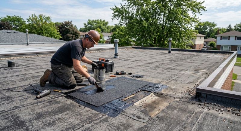 Fixing Flat Roof Leaks