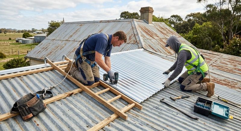 Metal Roof Replacement
