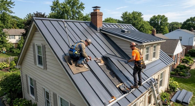 Metal Roof Replacement