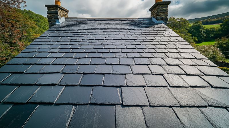 Natural Slate Roof Installation