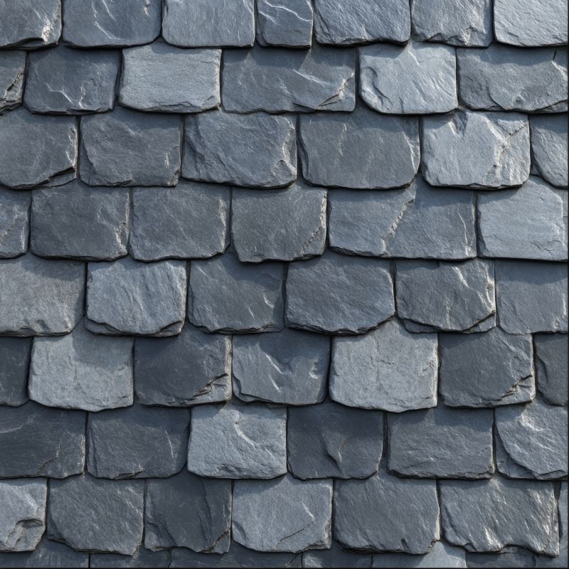 Natural Slate Roof Installation