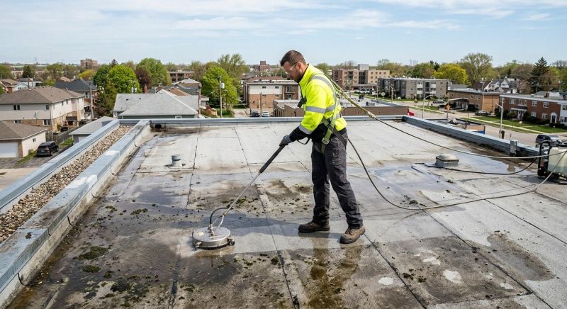 Removing Algae From Roofing