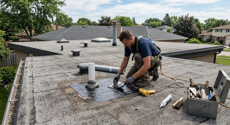 Fixing Flat Roof Leaks